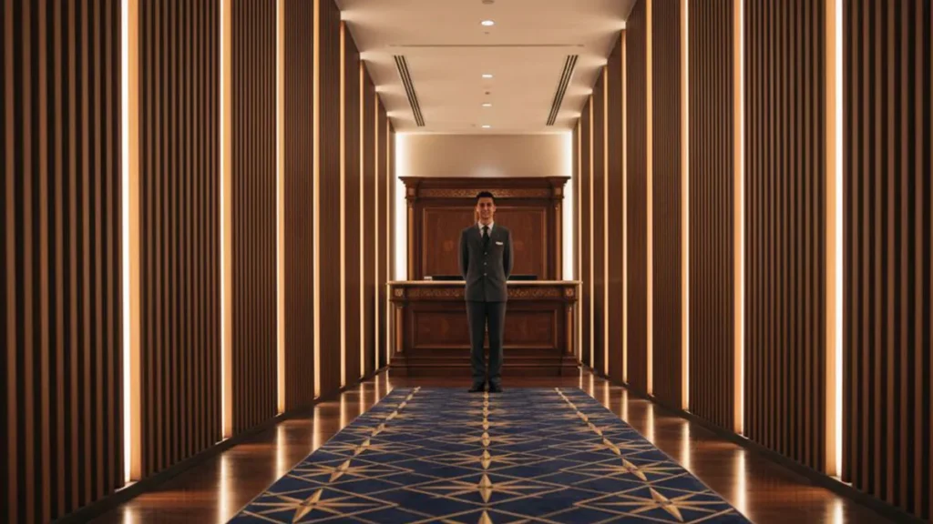 曼谷VIP礼宾服务，专属接待人员在私密通道等候